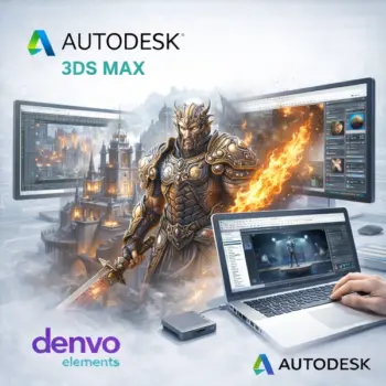 Autodesk 3ds Max 2026/2025 1 Year Subscription for Mac/PC | Commercial License