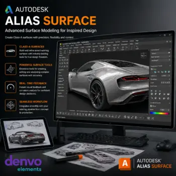 Autodesk Alias Surface 2026/2025 1 Month Subscription for Mac/PC | Education