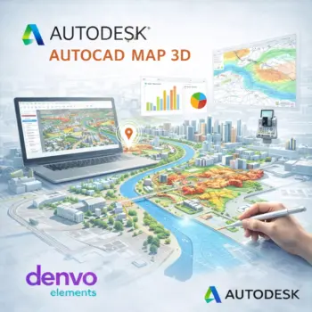 Autodesk AutoCAD Map 3D 2026/2025 1 Year Subscription for Mac/PC | Education