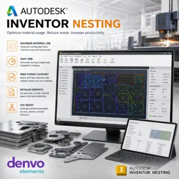 Autodesk Inventor Nesting 2026/2025 1 Month Subscription for Mac/PC | Education