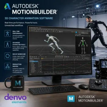 Autodesk MotionBuilder 2026/2025 3 Year Subscription for Mac/PC | Commercial License