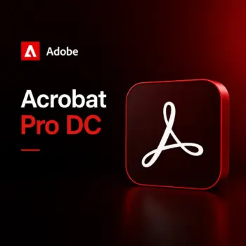 Adobe Acrobat Pro DC Individual 1 Year Redeem Code