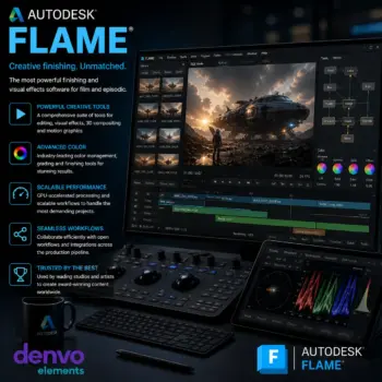Autodesk Flame 2026/2025 1 Year Subscription for Mac/PC | Education