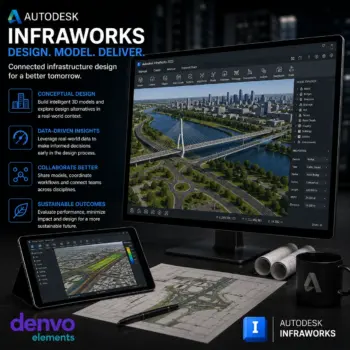 Autodesk InfraWorks 2026/2025 1 Year Subscription for Mac/PC | Commercial License