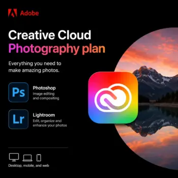 Creative Cloud Photography plan Ps+Lr with 1TB 1 Year Redeem Code