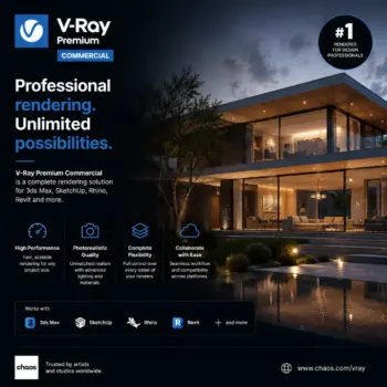 V-Ray Premium Commercial 1 Year Subscription Account+Password