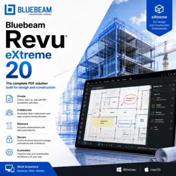 Bluebeam Revu eXtreme 20 Lifetime License